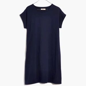 NWOT Madewell Navy Blue T-Shirt dress